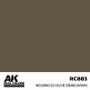 AK Interactive RC883 No.9/No.22 Olive Drab (WWII) 17 ml